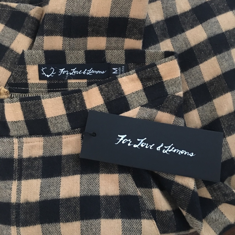 RARE NWT For Love and Lemons Wild West Skirt